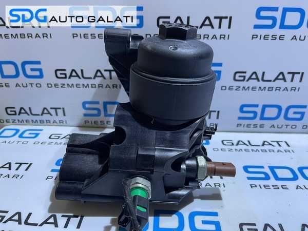 Corp Carcasa Filtru Ulei Suport Termoflot Seat Leon 5F 2.0 TDI CRVA CRVC CKFC CRMB CRBC CRLB CRLD CUNA CUPA CRGA DCYA DFFA DFGA DJGA 2013 - 2020 Cod 03N115389A
