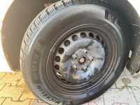 Vand 4 Jante tabla 5x112 cu cauciucuri Michelin Alpin 6  195/65/15!!!