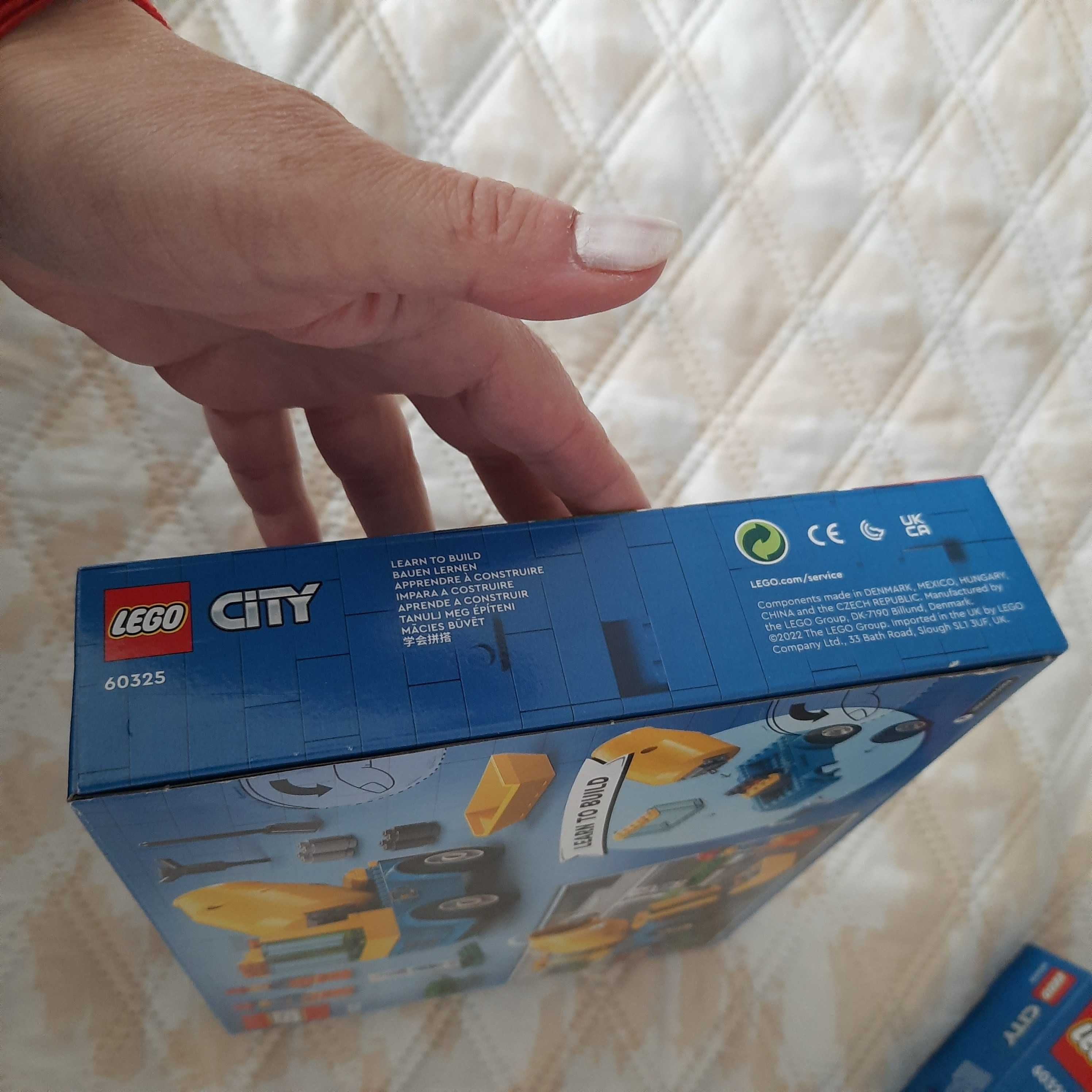 Нов LEGO City Great Vehicles 60325 - Бетонобъркачка