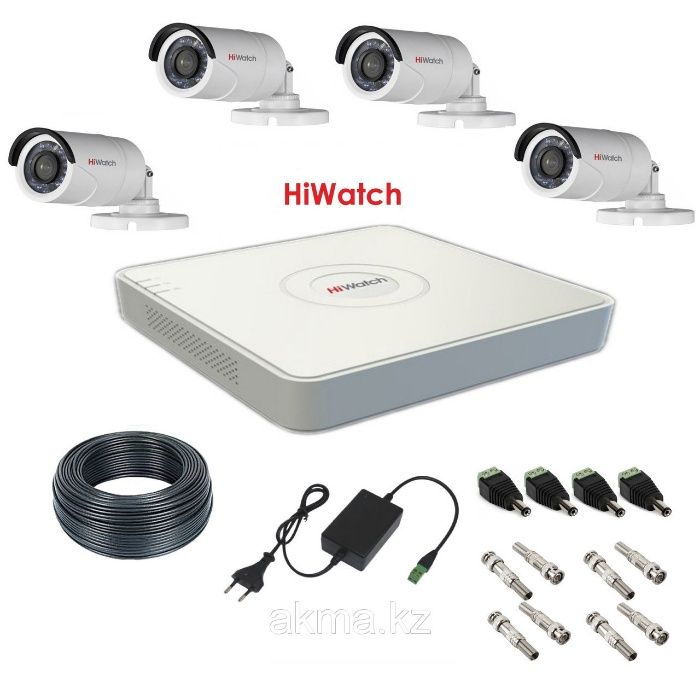 Камеры Видеонаблюдение и домофоны Hiwatch, Hikvision, EZVIZ