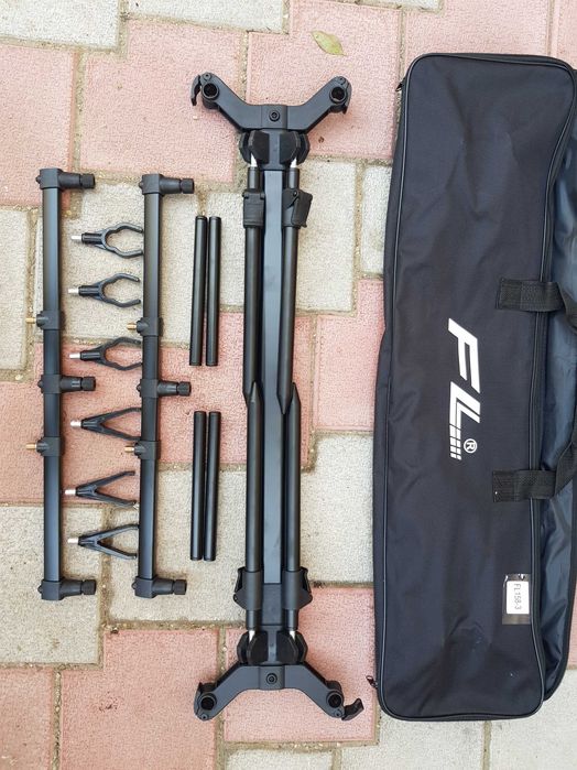 Rod pod FL BLACK EDITION pentru 3 lansete cu4 picioare (Quad Pod)FL158
