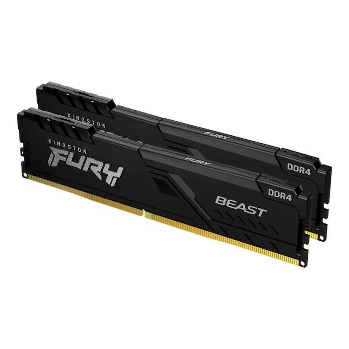 RAM DDR 4 Kingston Fury Beast Kit 64GB (2x32) 3200MHz CL16 + Garantie