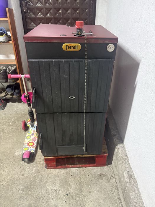 Ferroli котел на дърва и въглища 36kw