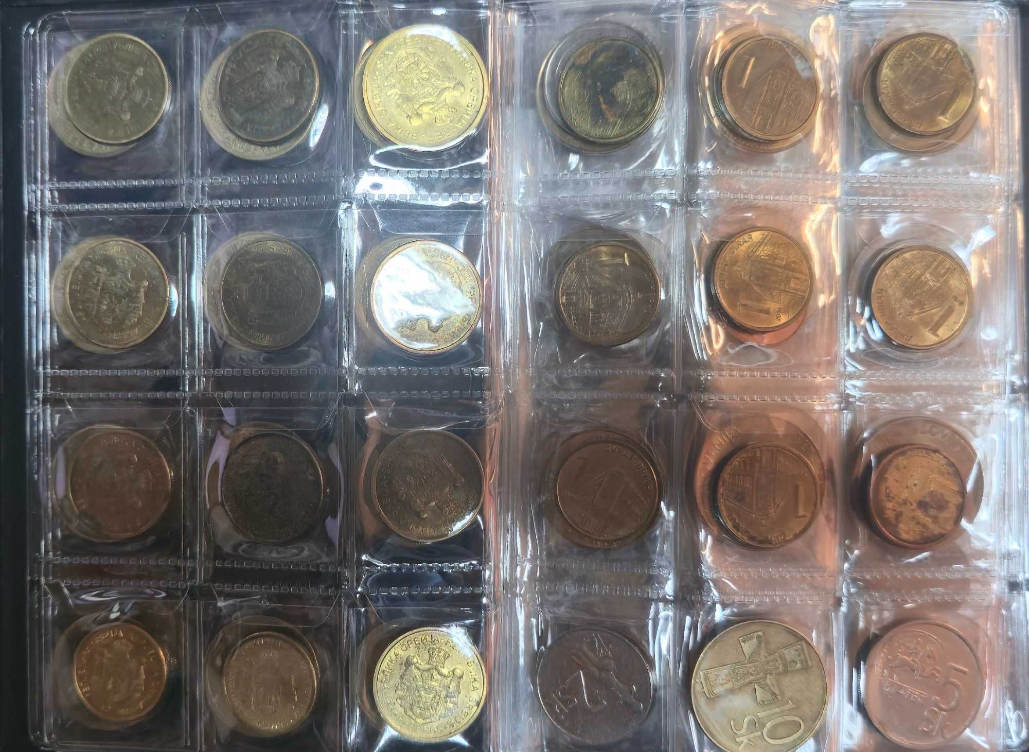 монети 6 държави  120 бр