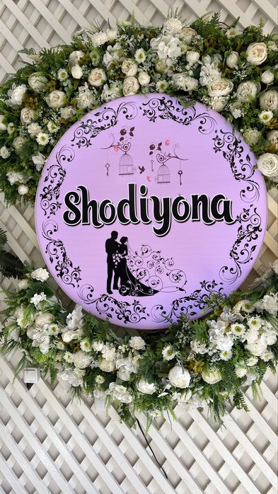 Reklama banner, bukva, arakl chiqaramiz