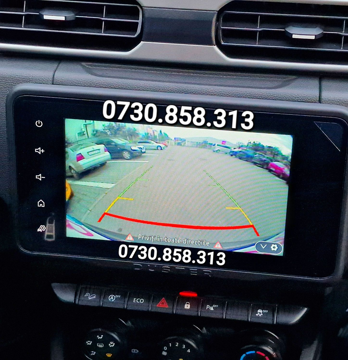 Display DACIA camera video  Logan Sandero Dacia Duster Dacia Jogger