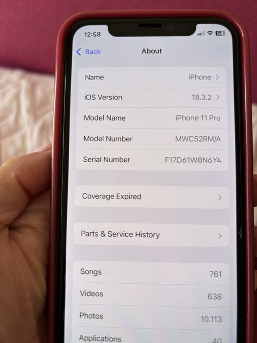 Vand iphone 11 pro Impecabil