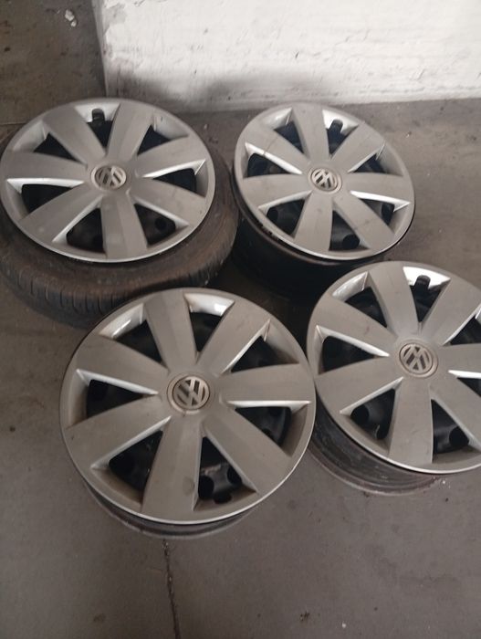 Jante tabla vw Audi Skoda 16 cu capace
