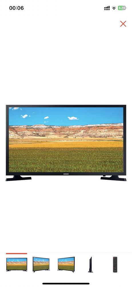 Телевизор Samsung UE32T4500AU 81 см черный. SMART-TV