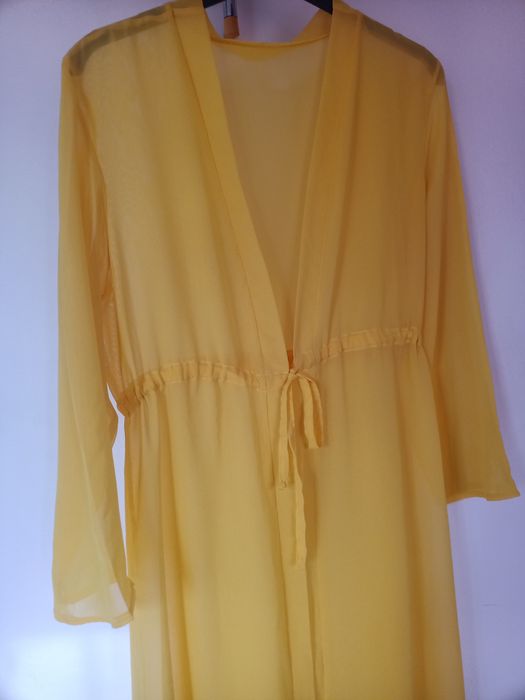 Halat voal plajă mânecă lungă