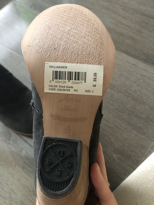 Botine cu toc Superdry