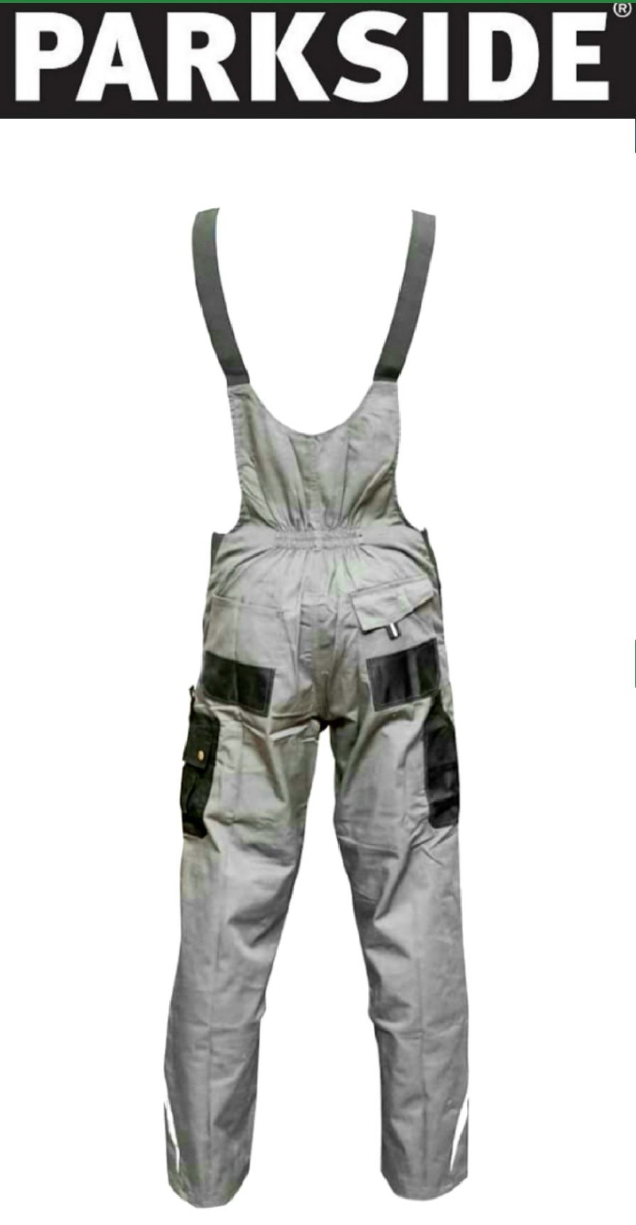 SALOPETE PARKSIDE Pantaloni  cu pieptar si bretele - NOI - 95 Lei