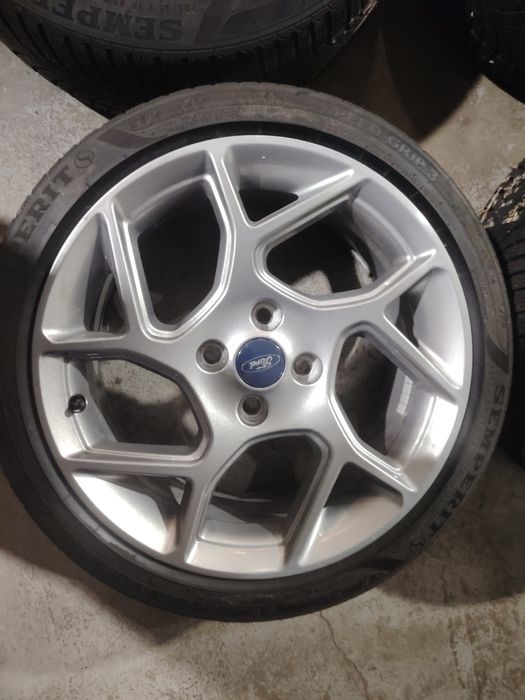 Jante originale Ford Fiesta 4x108 r17 anvelope iarna Senzori presiune