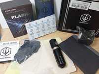 Kit Poseidon1 NOU - Pen Wireless Tattoo, aparat de tatuat cu accesorii