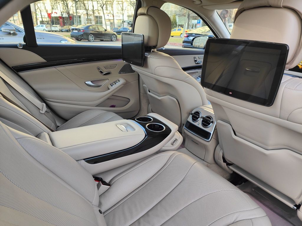 Mercedes S400L HYBRID , varianta LONG, AMG line, jante 21