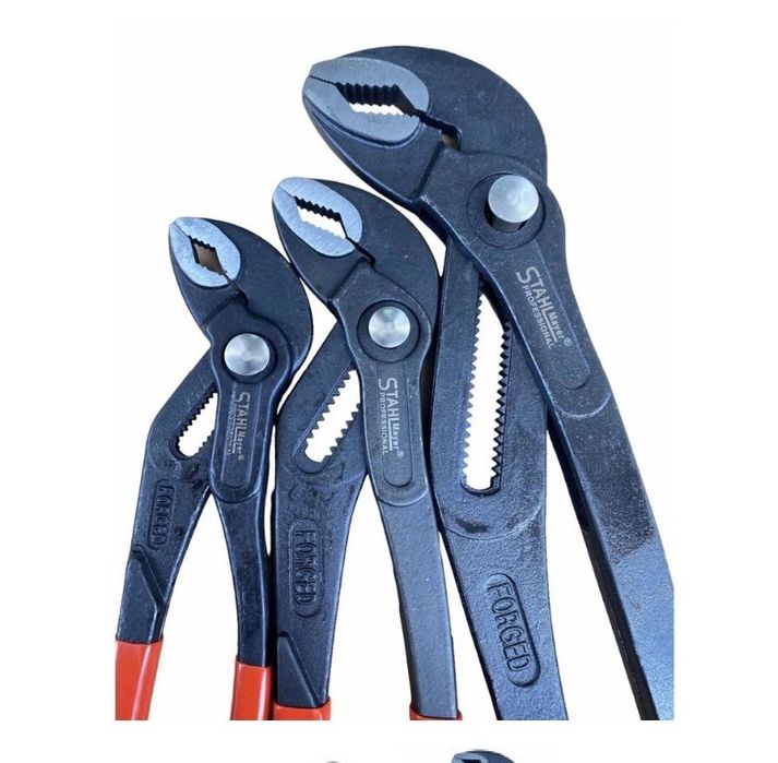 Клещи Гарги Комплект 175, 250, 300мм 3 части StahlMayer