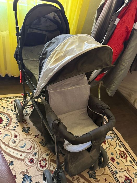 2 лік каляска двойная каляска сатылады