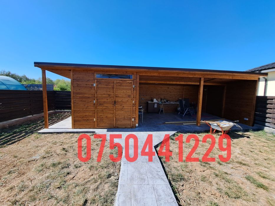 Foisor , magazie, pergola, spatiu depozitare ,terasa