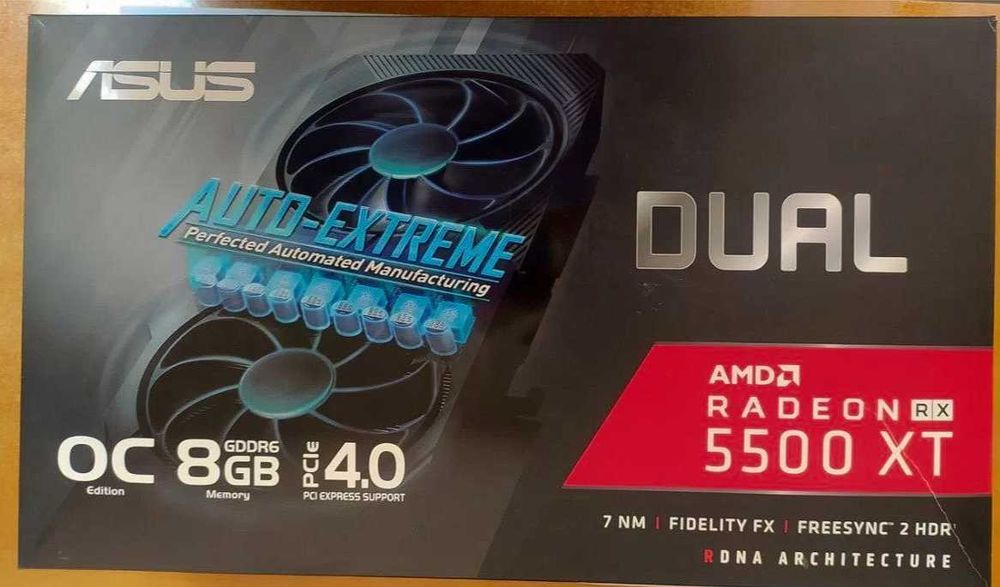 Asus AMD RX5500XT 8 Gb