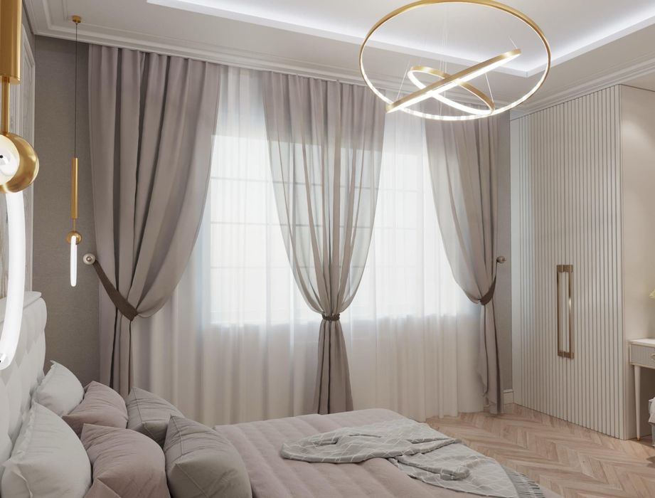 Пошив штор любой сложности, быстро и качественно