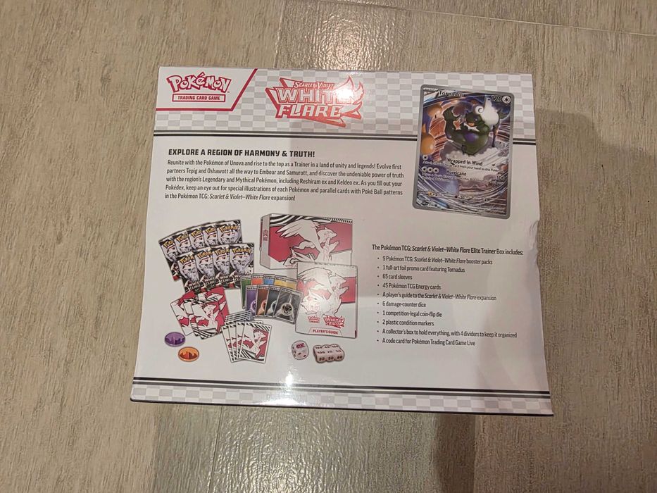 Pokemon White Flare Elite Trainer Box Sealed