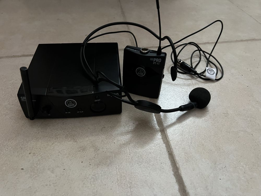 Инструментален безжичен микрофон AKG WMS 40 MINI