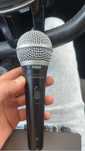 Set Microfon Shure PG58, cablu, placa audio Phonic USB Firefly