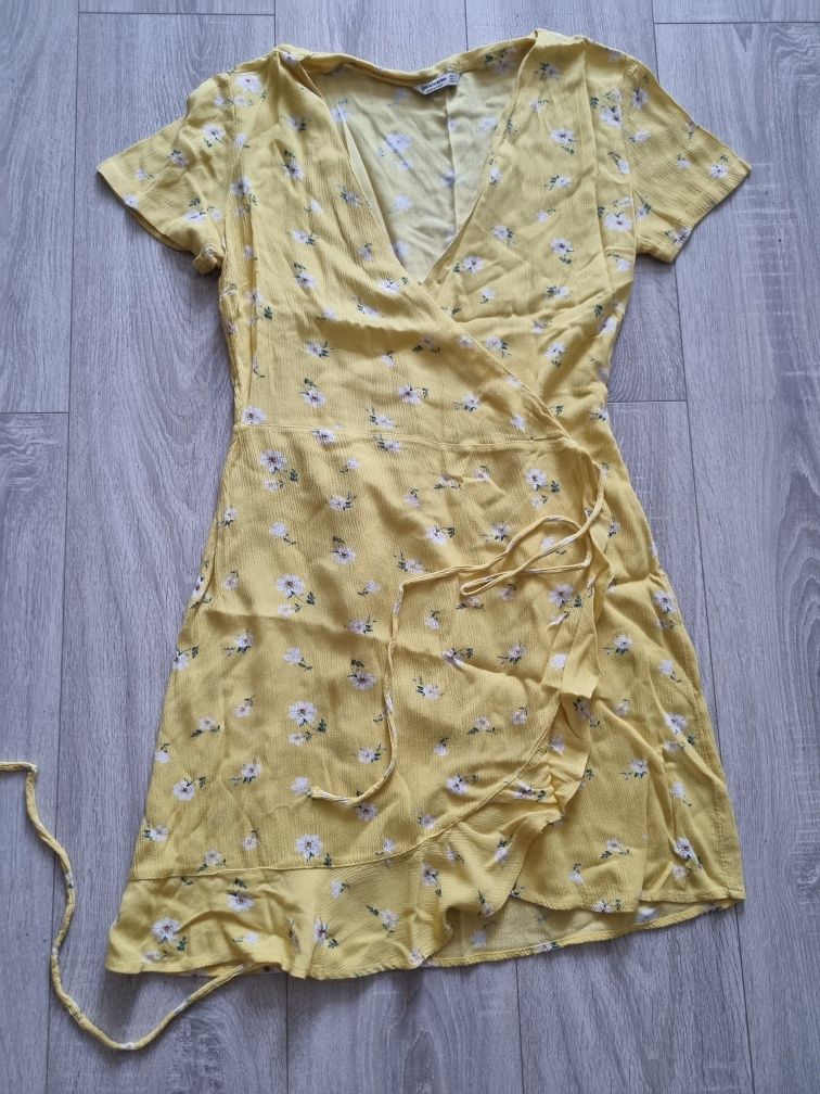 Rochie din in petrecută