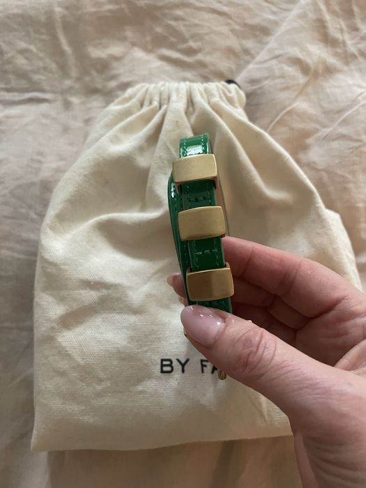 Колан By Far със златна катарама