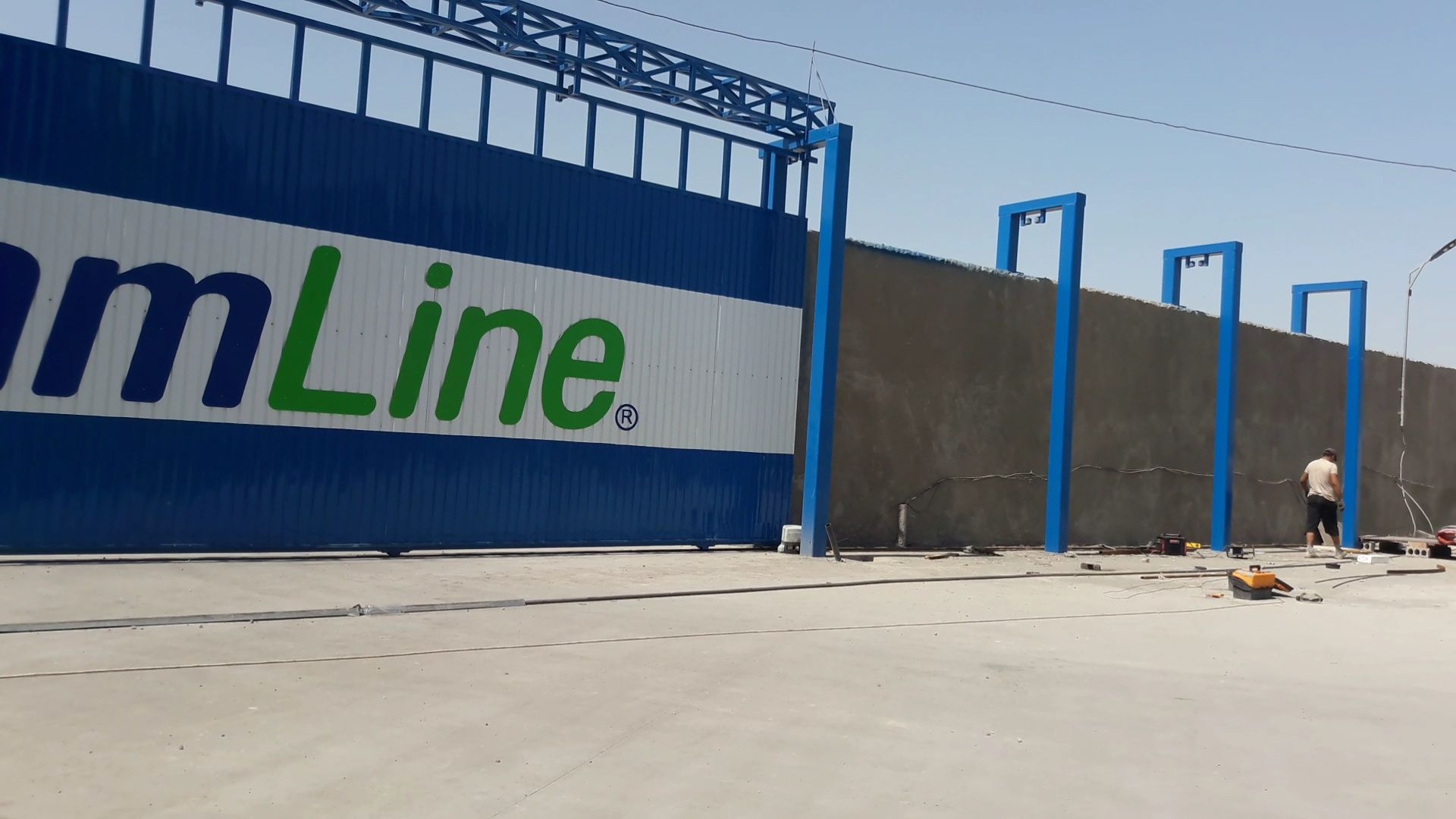 Автоматика на откатные ворота