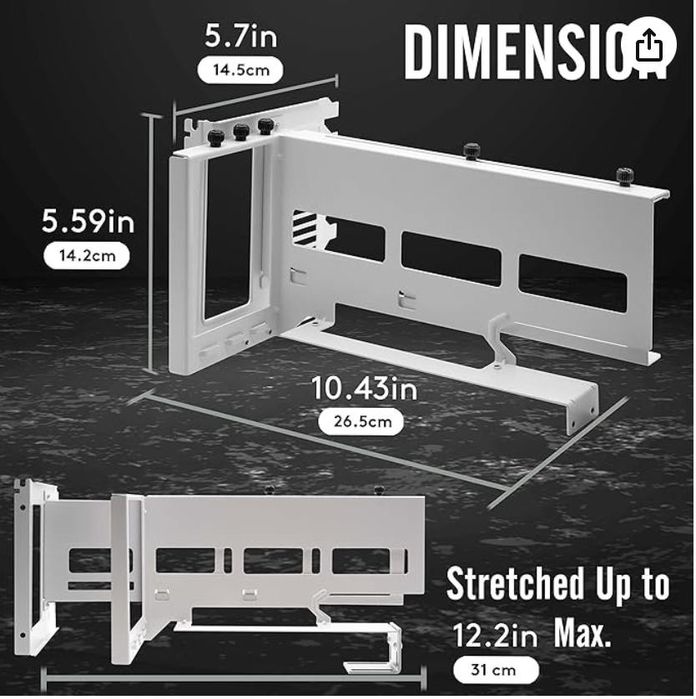 Подставка EZDIY-FAB для вертикальной установки видеокарты