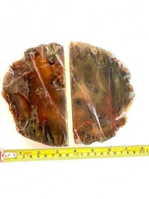 2 agate de dimensiune medie/mare - Indonezia