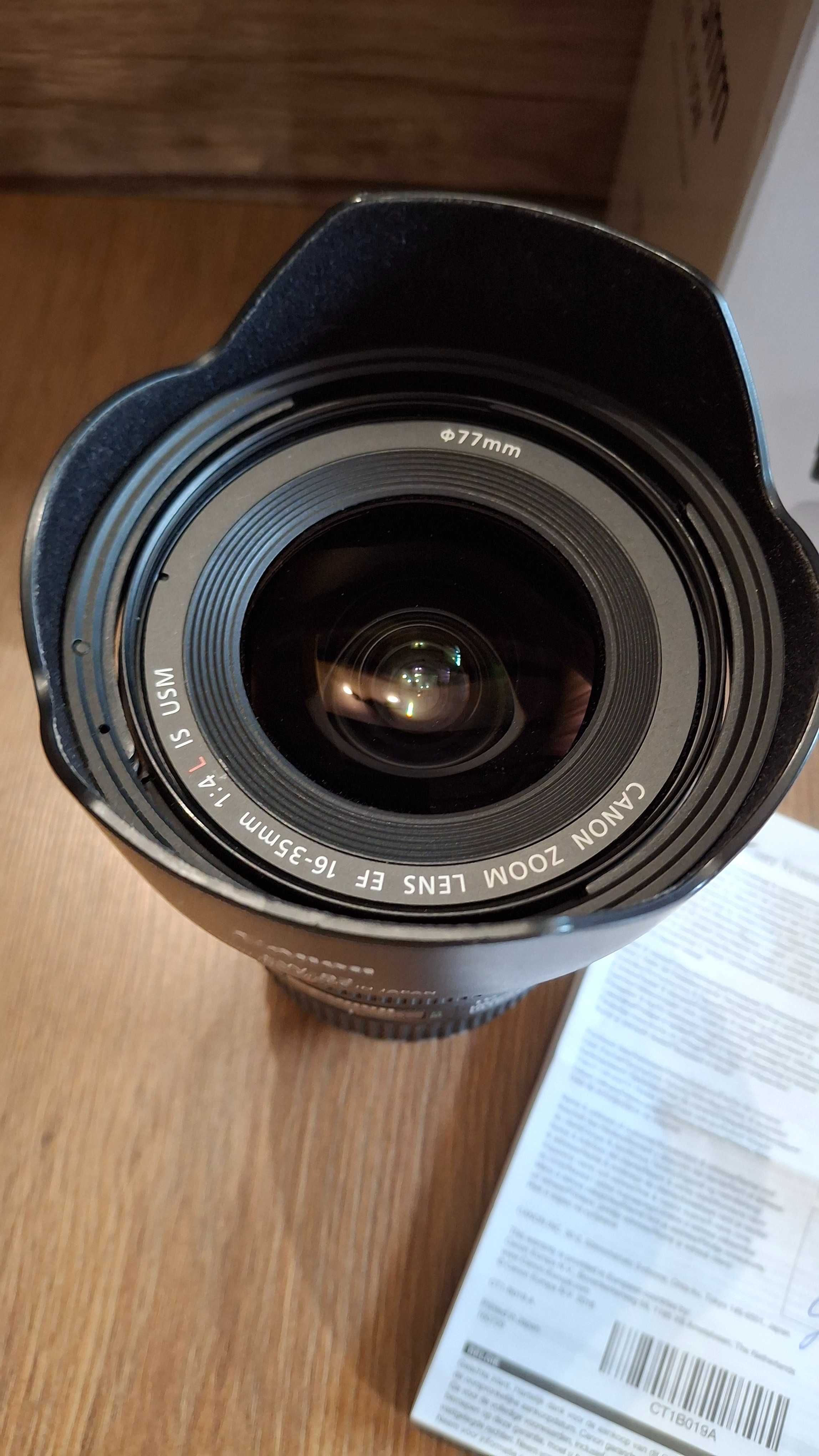 Canon 16-35mm f4 is usm