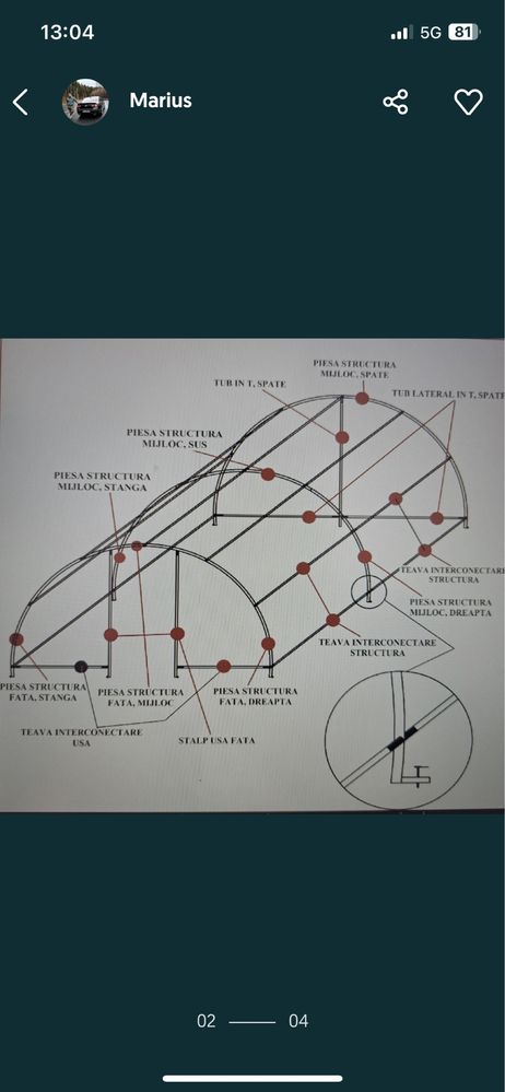 Cort pentru depozitare/dormit