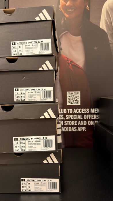 Adidas Adizero Boston 12 originali , cutie ( 42 - 45.1/3 )