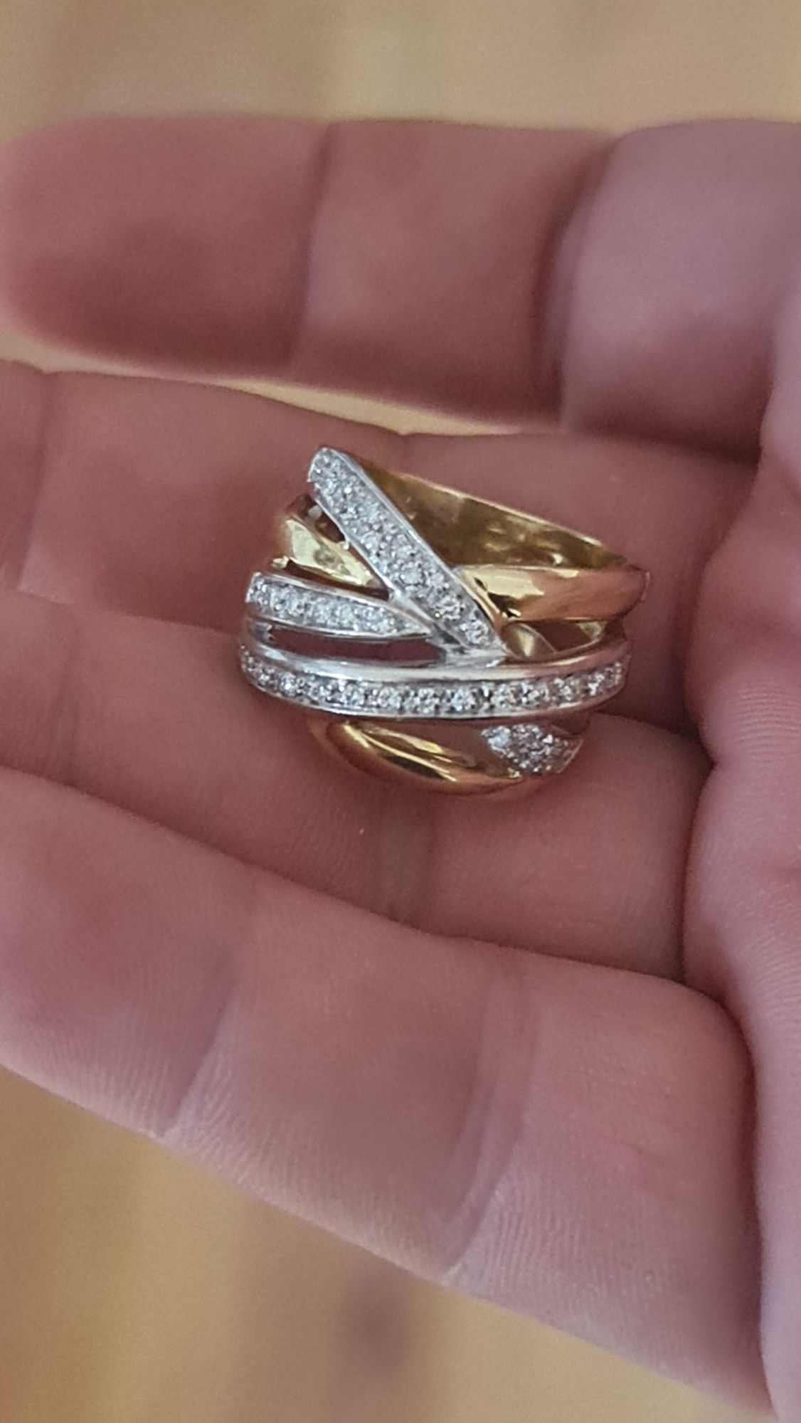 Inel diamante Palazzolo 18 k