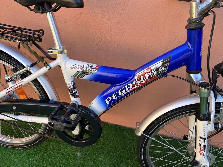 Алуминиев Детски Велосипед PEGASUS 20цола  3скор.Внос Германия