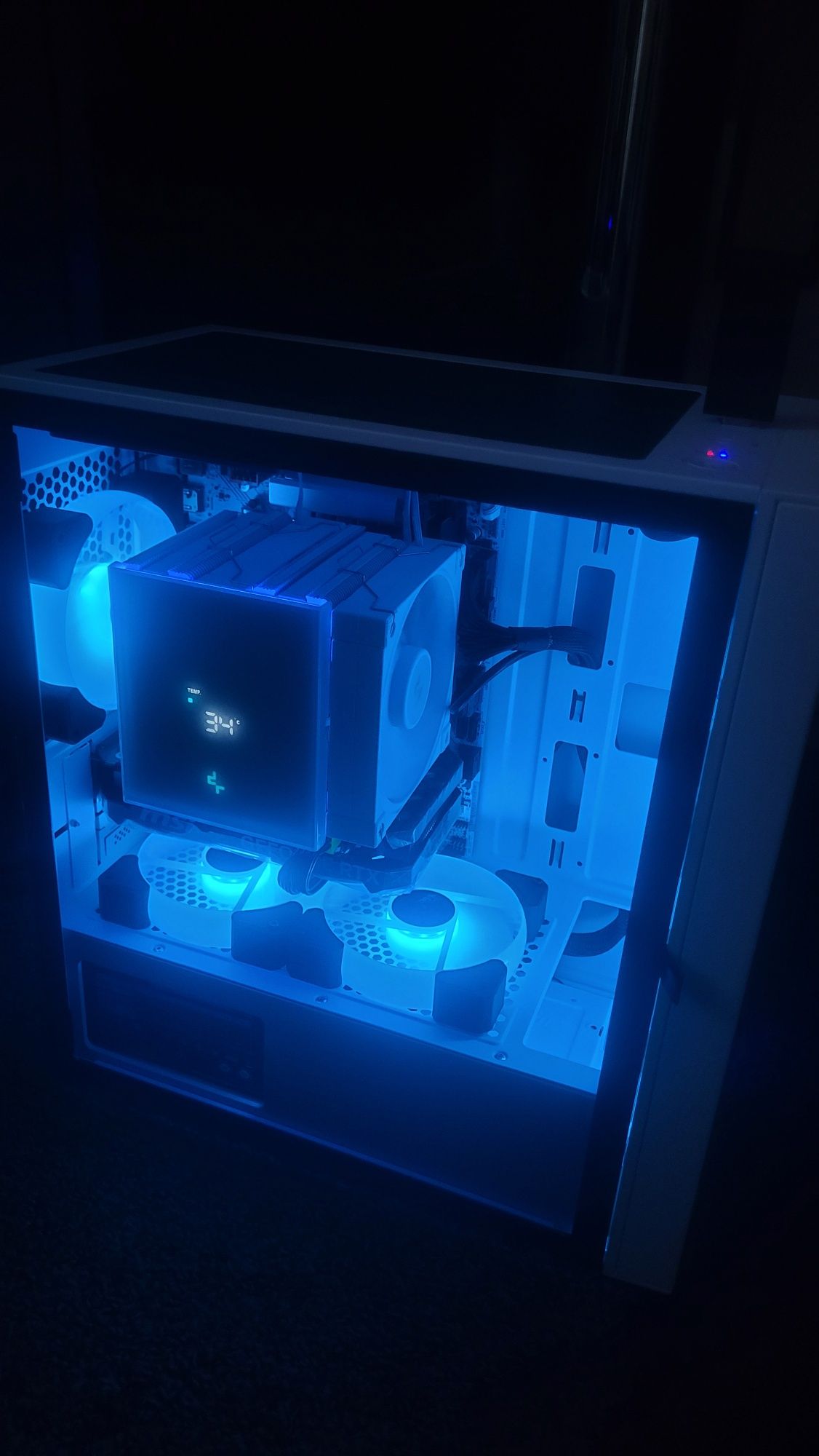 Белый системный блок игровой пк Core i5 14600KF RTX 5060 ddr5