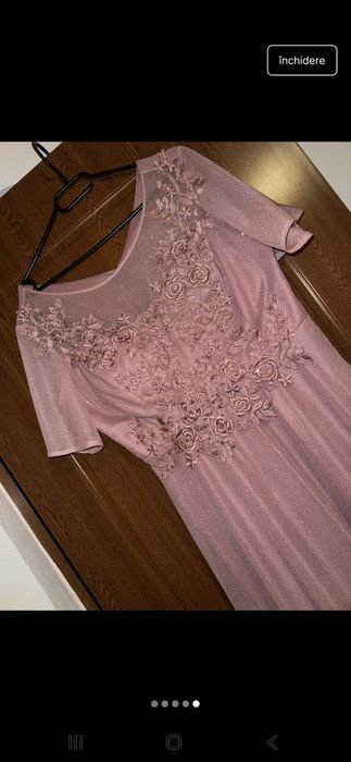 Rochie cu sclipici,Mărimea-6xl