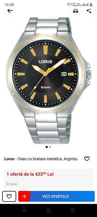 Ceasuri dama noi, marca Lorus-, brand SEIKO.