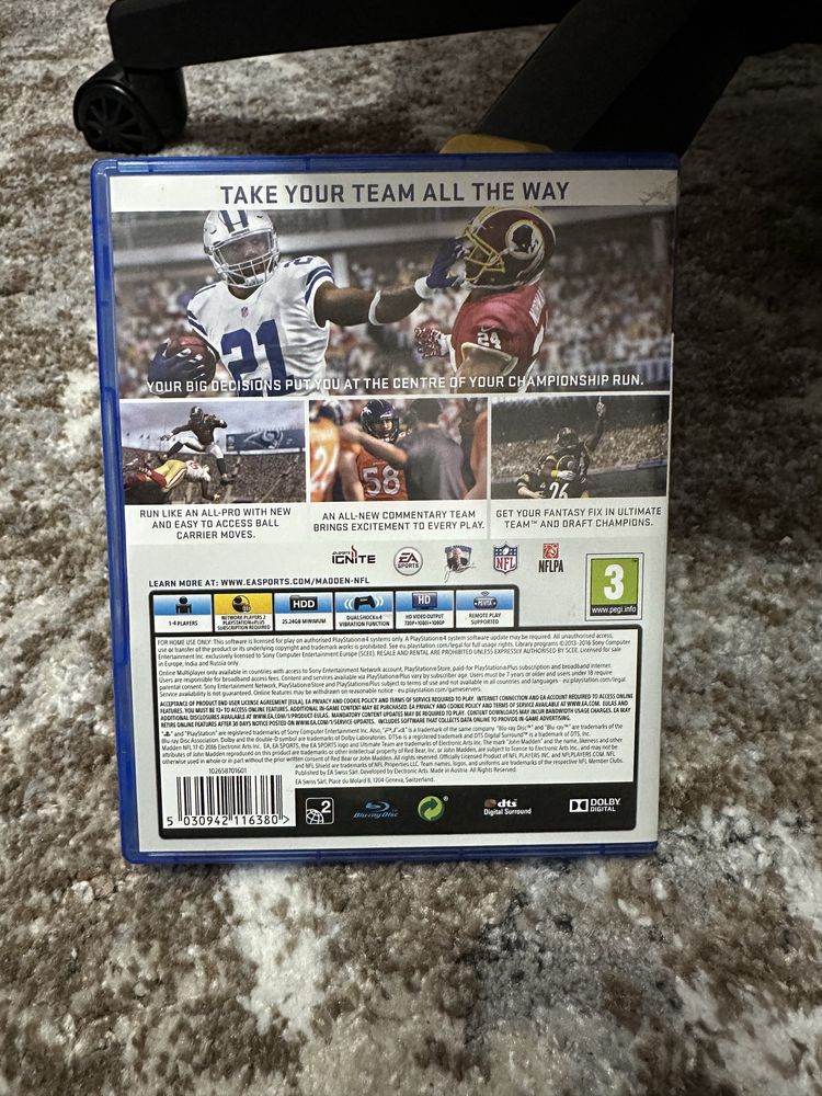 Игра Madden NFL.