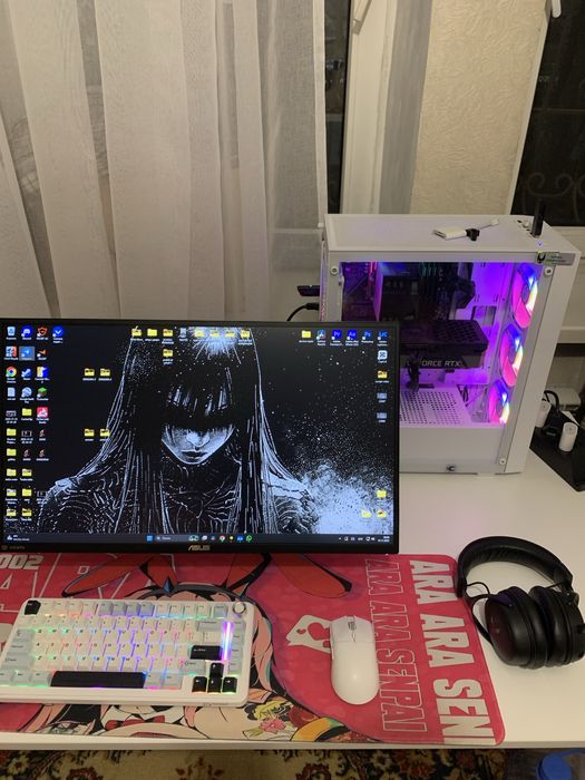 Игровой ПК RTX 3070 | Ryzen 5 5600, 32ГБ , SSD 1 TB, Монитор 280 Гц