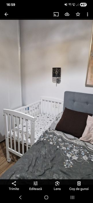 Vand patut dimensiuni reduse din lemn masiv