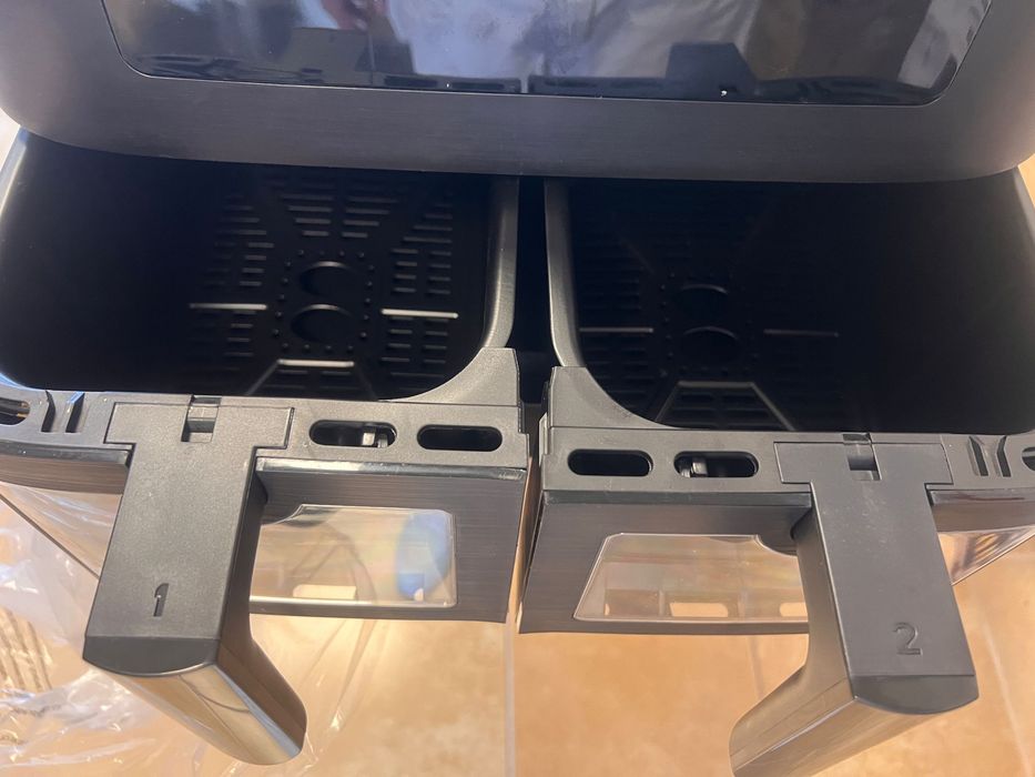 Air frayer dual zone