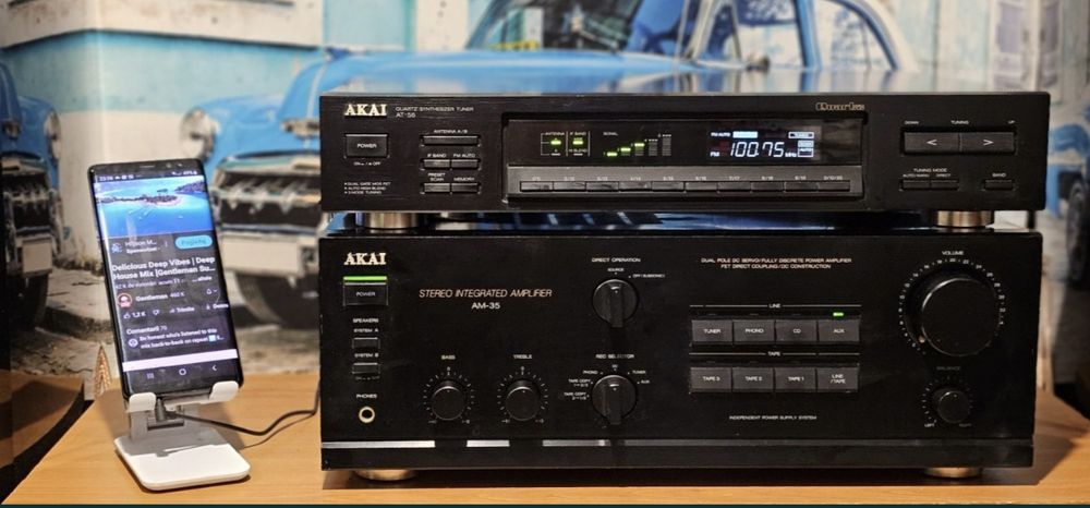 Amplificator statie Akai AM 35
