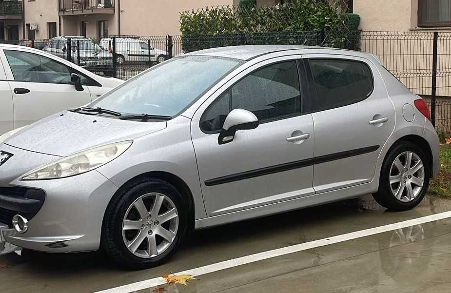 Peugeot 207, usi portiere, oglinzi electrice complete, geamuri coltare