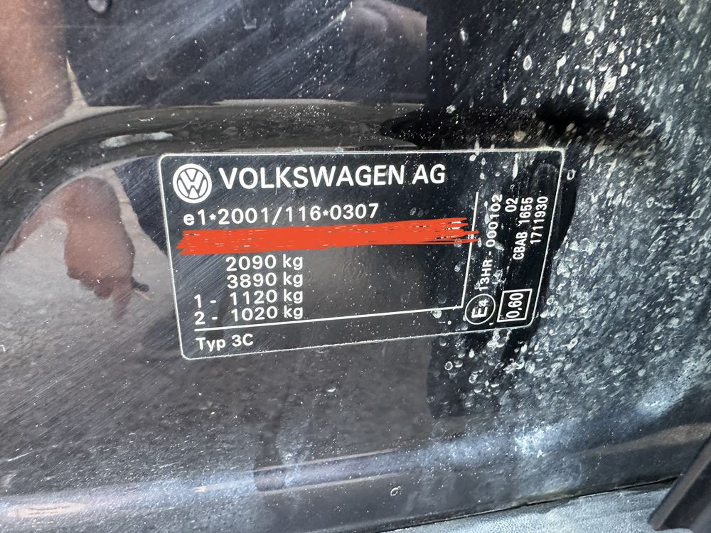 Motor 2.0 TDI euro 5 CBAB 140 de cai dezmembrari Passat b6