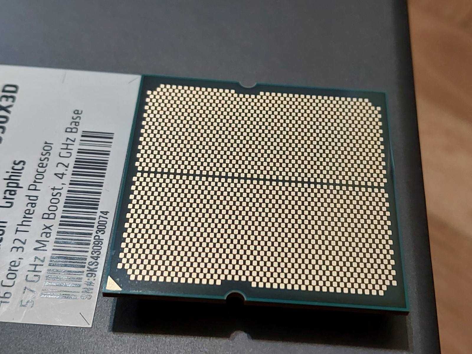AMD Ryzen 9 7950X3D, 16-ядрен, L3 Cache 128МВ