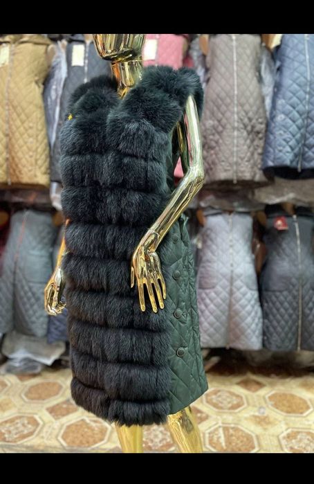 Аёллар учун мехли нимчалар