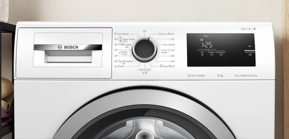 НОВО! Автоматична пералня Bosch WAN28060BY, 8 кг, 1400 об/мин, Клас A